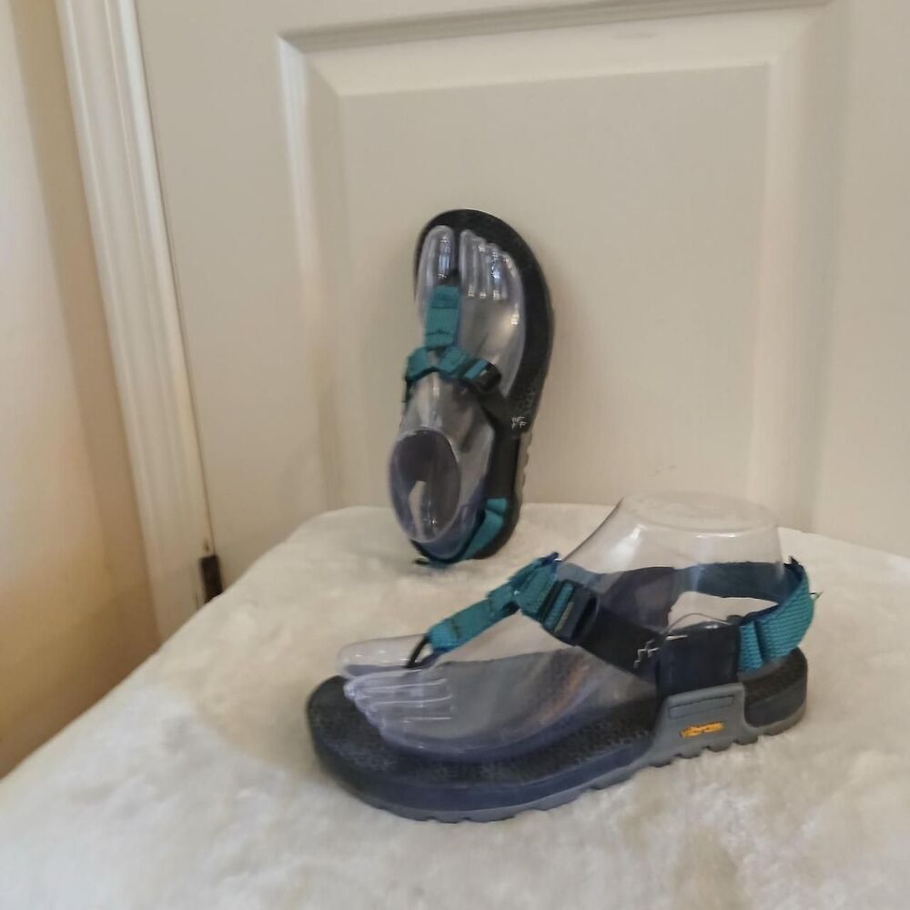 Bedrock Sandals Cairn Evo Adventure Sandals Teal & Black M6 W7 Gorpcore Utility